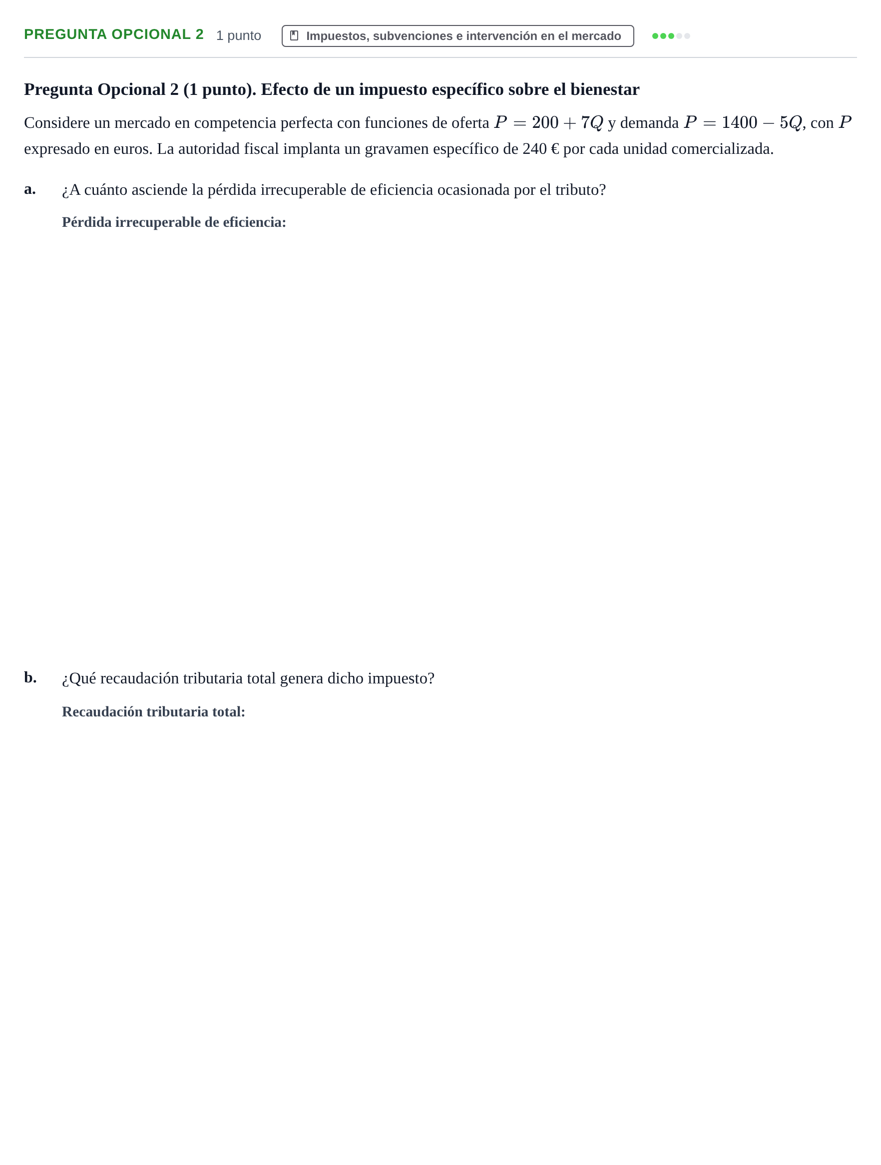 Enunciado: Pregunta Opcional 2 · Introducció a la Microeconomia UPF 2023