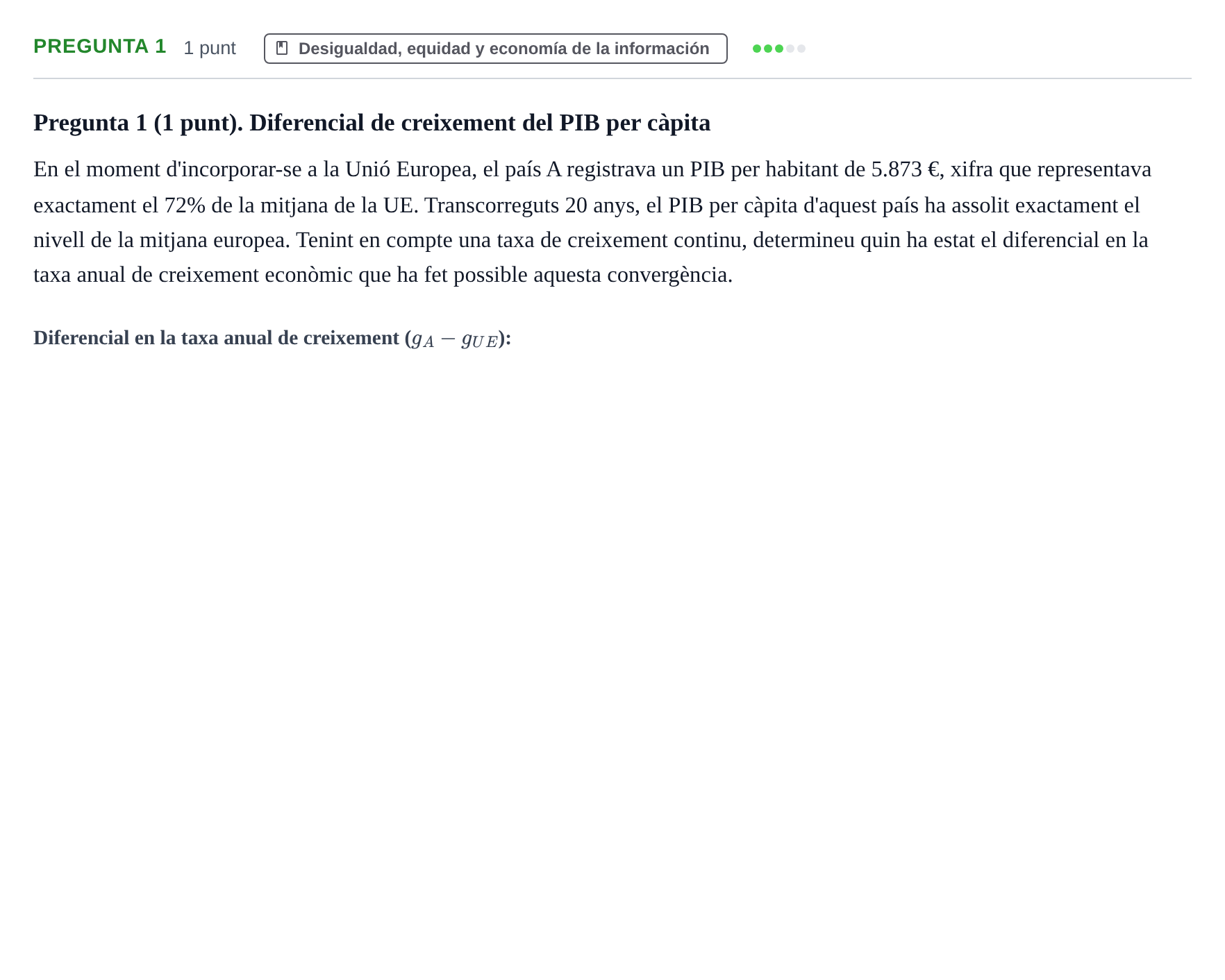 Enunciado: Pregunta 1 · Introducció a la Macroeconomia UPF Juny 2017