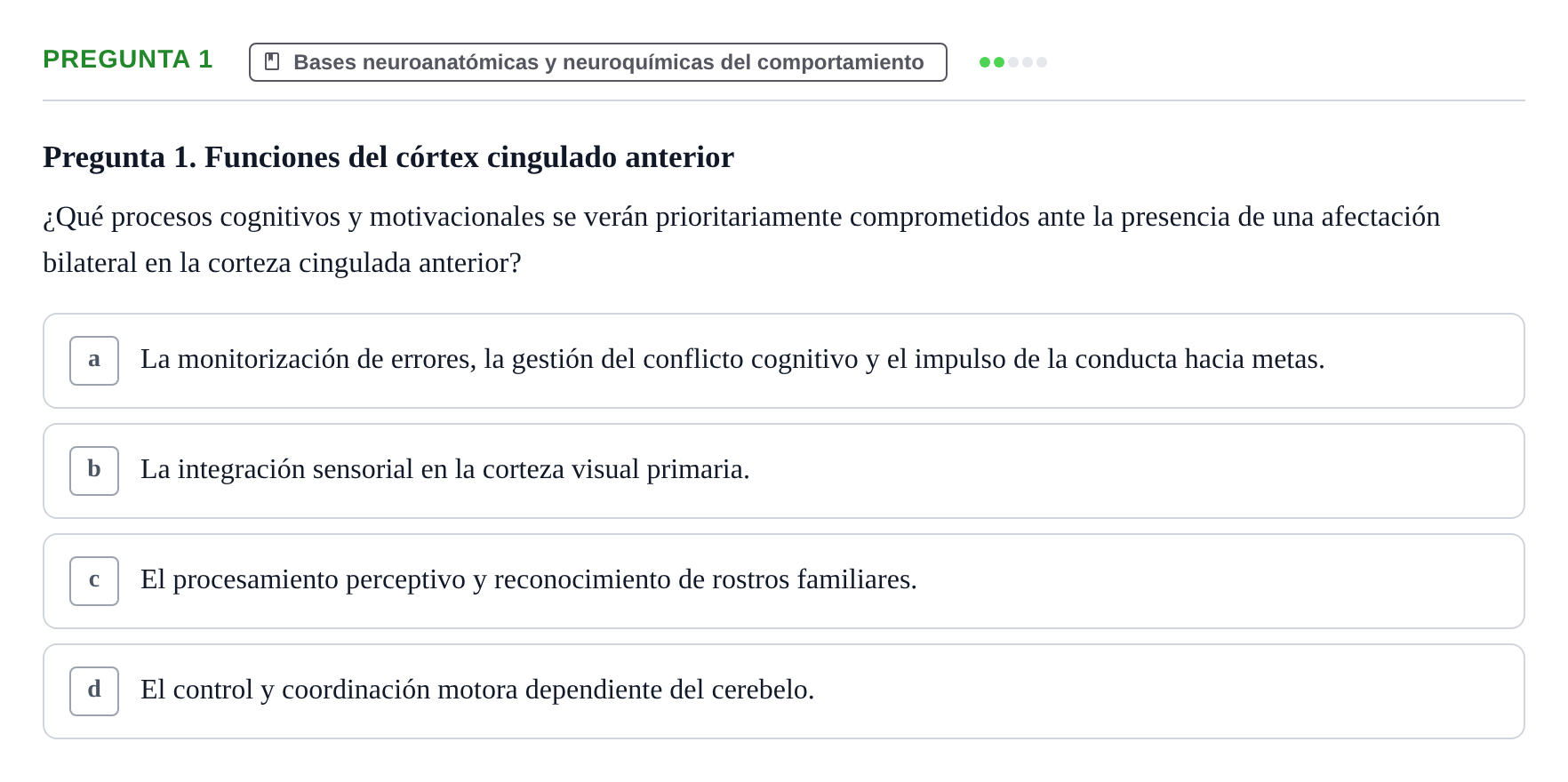 Enunciado: Pregunta 1