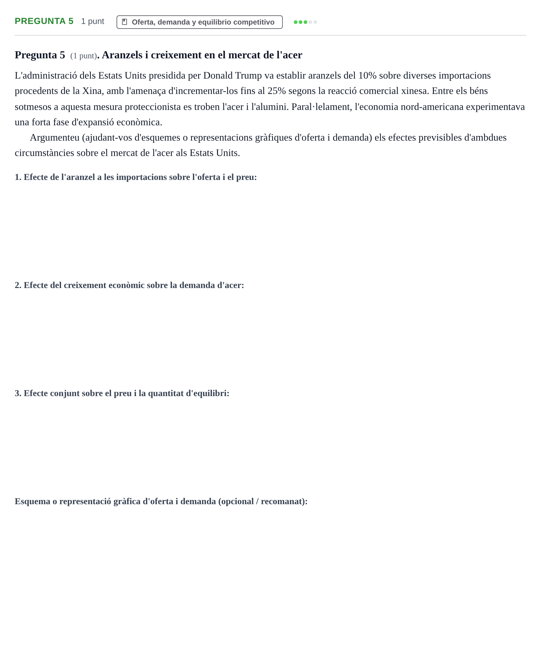 Enunciado: Pregunta 5 · Introducció a la Microeconomia UPF 2019