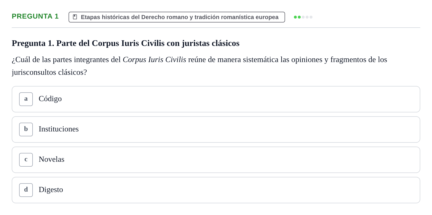 Enunciado: Pregunta 1
