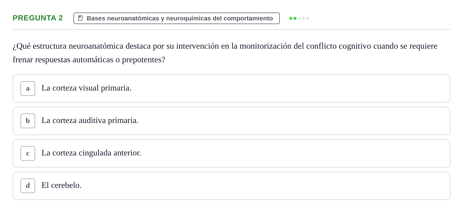 Enunciado: Pregunta 2