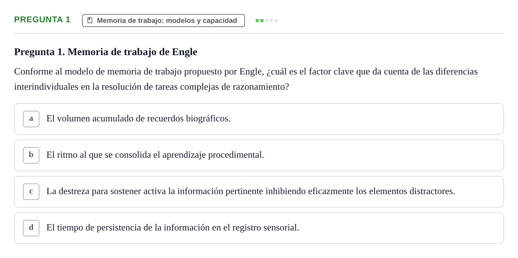 Enunciado: Pregunta 1