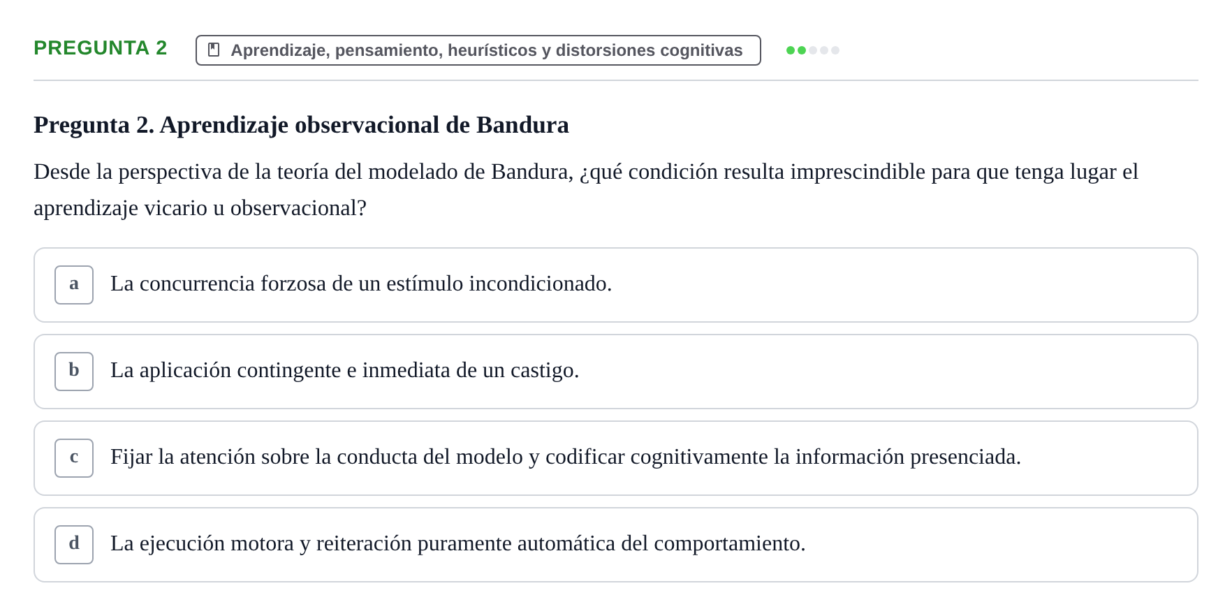 Enunciado: Pregunta 2