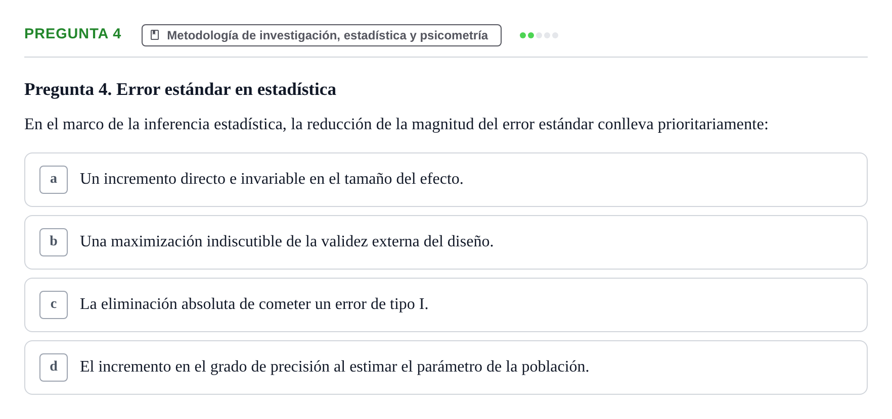 Enunciado: Pregunta 4