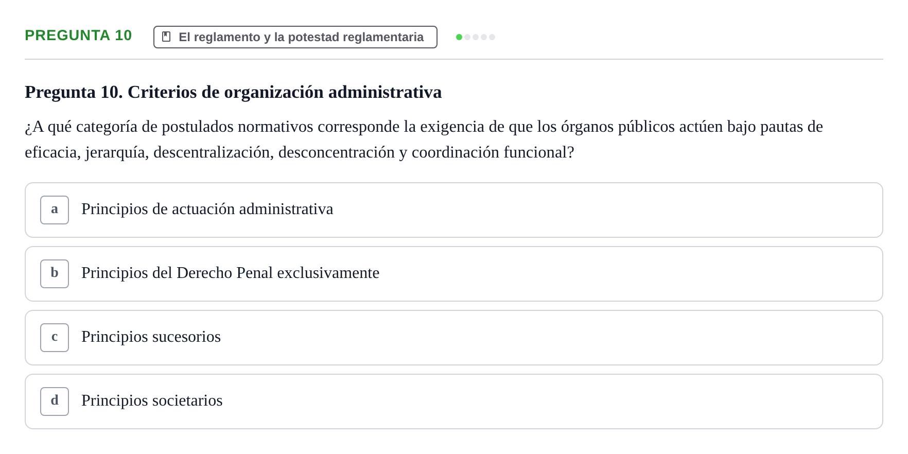 Enunciado: Pregunta 10