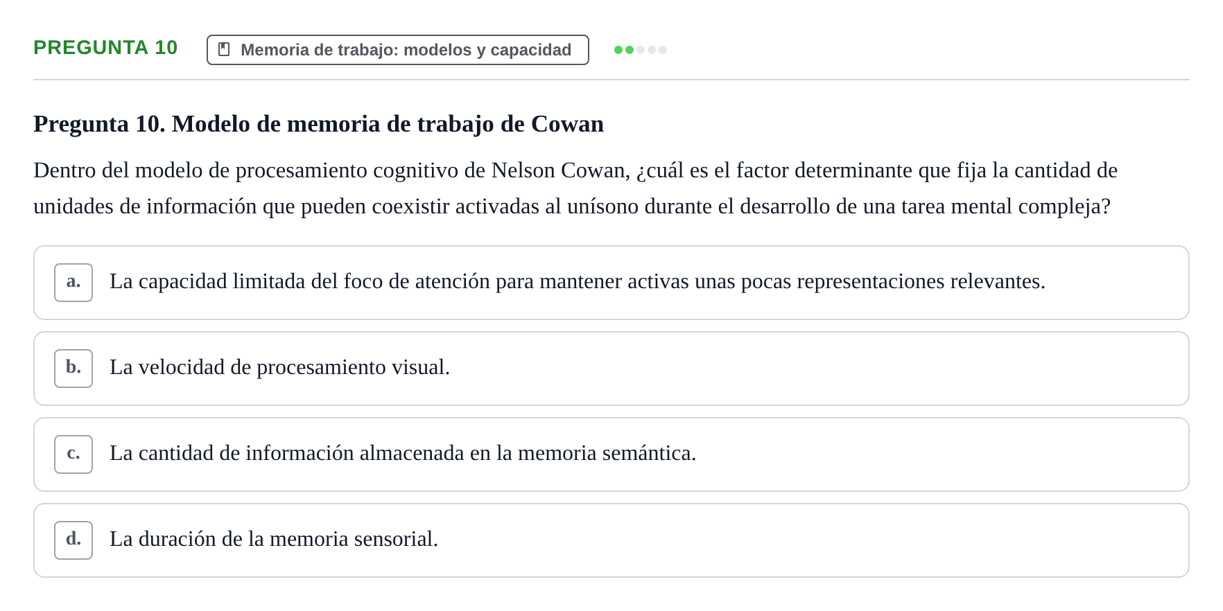 Enunciado: Pregunta 10