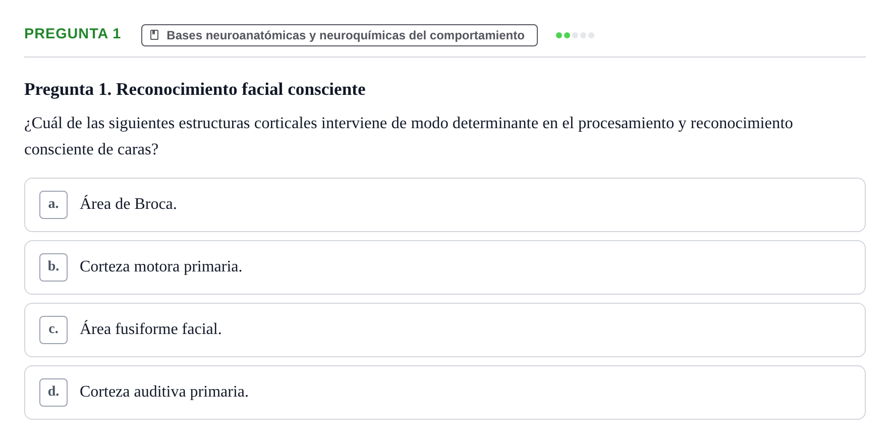 Enunciado: Pregunta 1