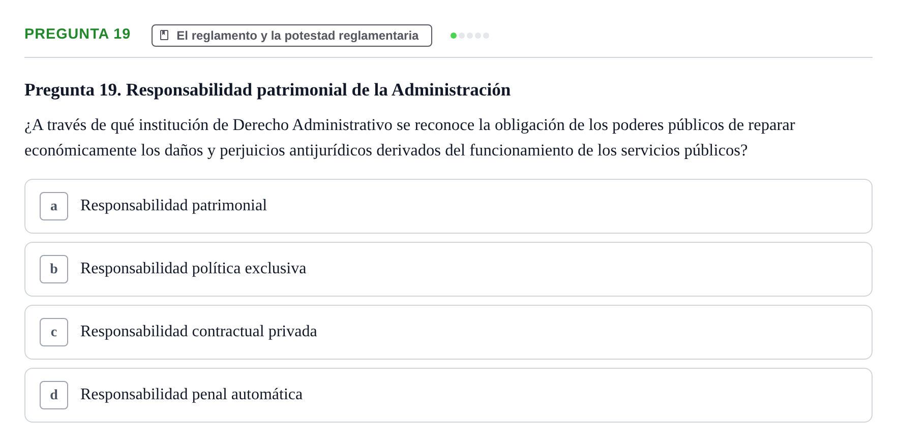 Enunciado: Pregunta 19