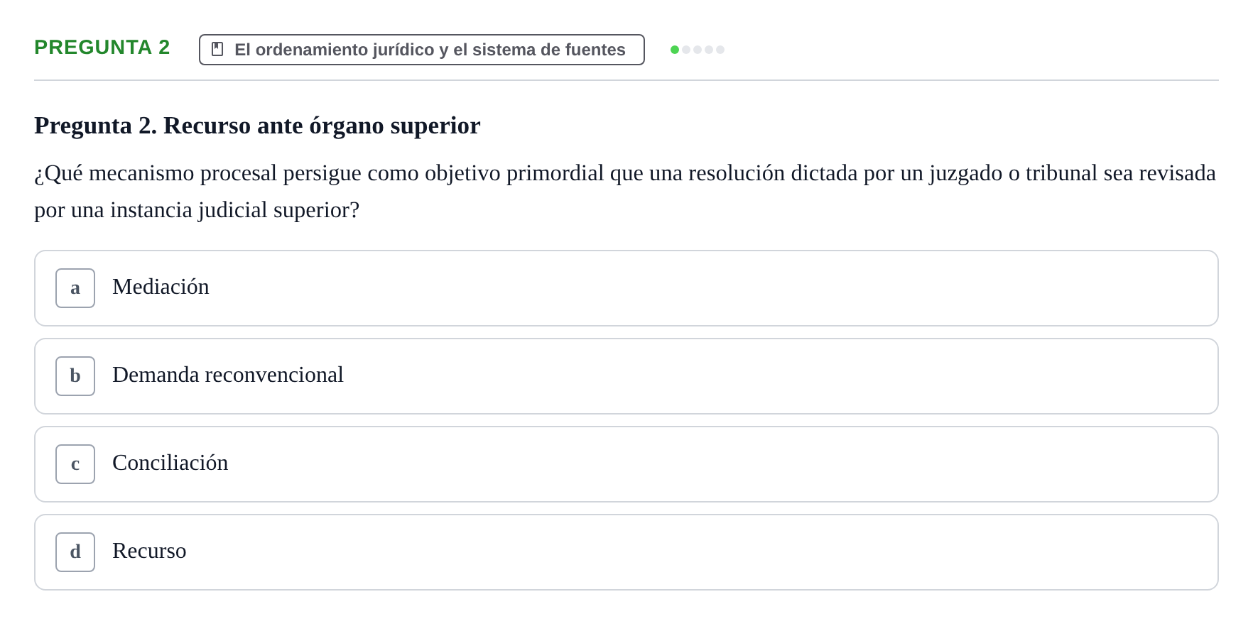 Enunciado: Pregunta 2