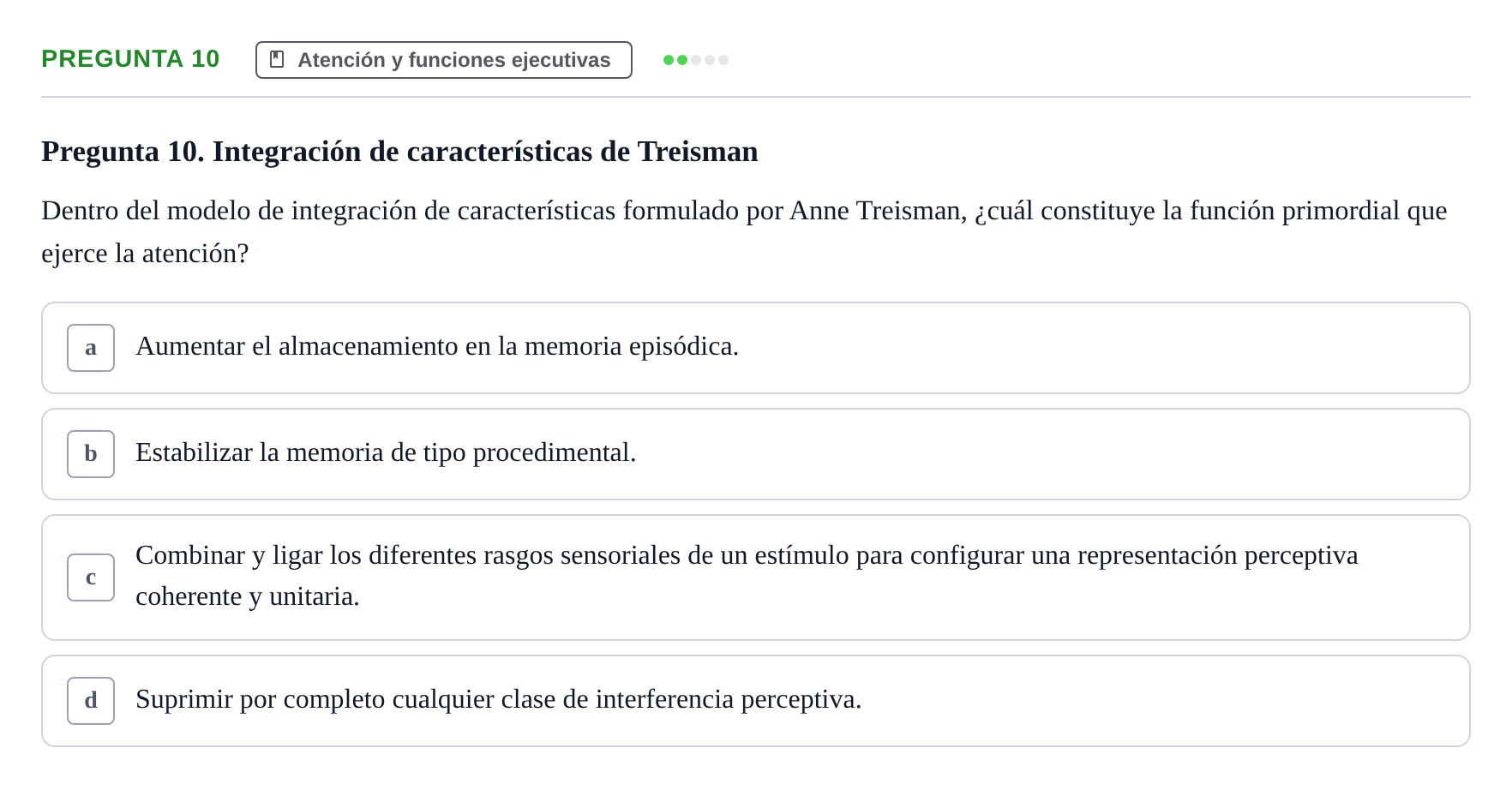 Enunciado: Pregunta 10
