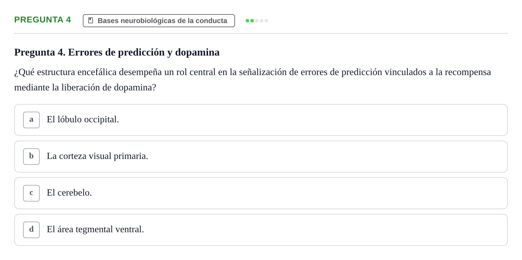 Enunciado: Pregunta 4