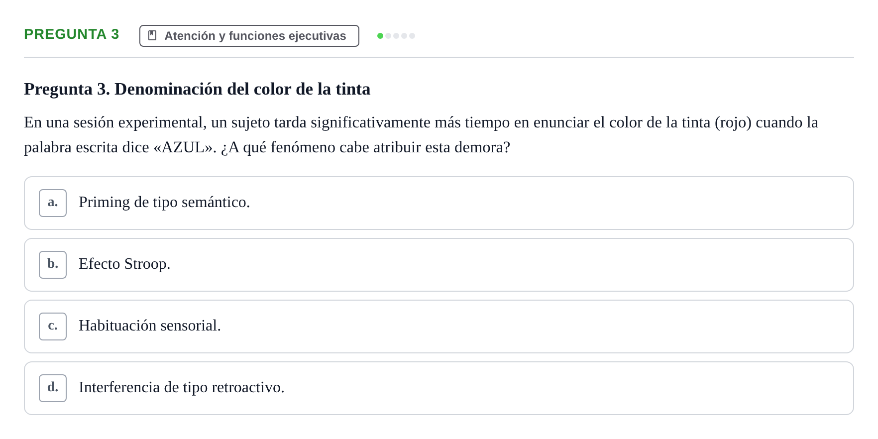 Enunciado: Pregunta 3