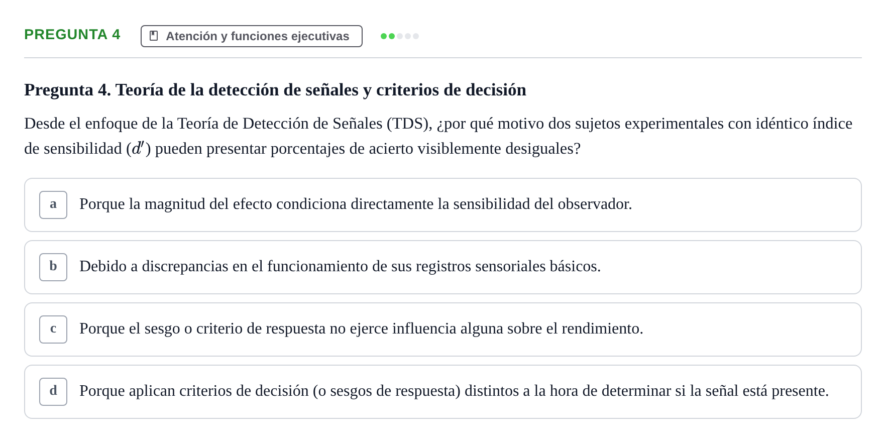 Enunciado: Pregunta 4