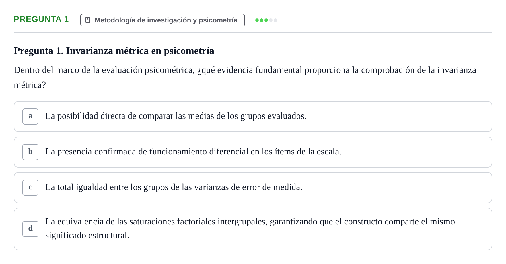 Enunciado: Pregunta 1
