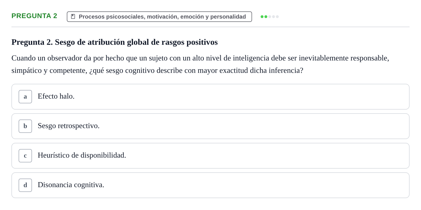 Enunciado: Pregunta 2