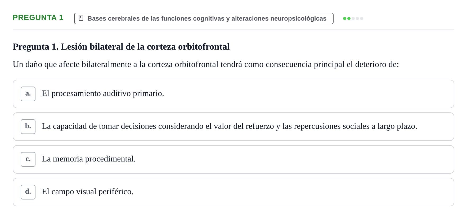 Enunciado: Pregunta 1