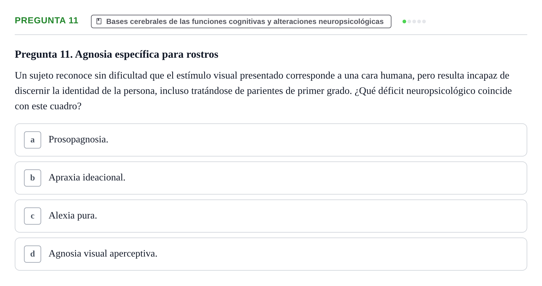 Enunciado: Pregunta 11