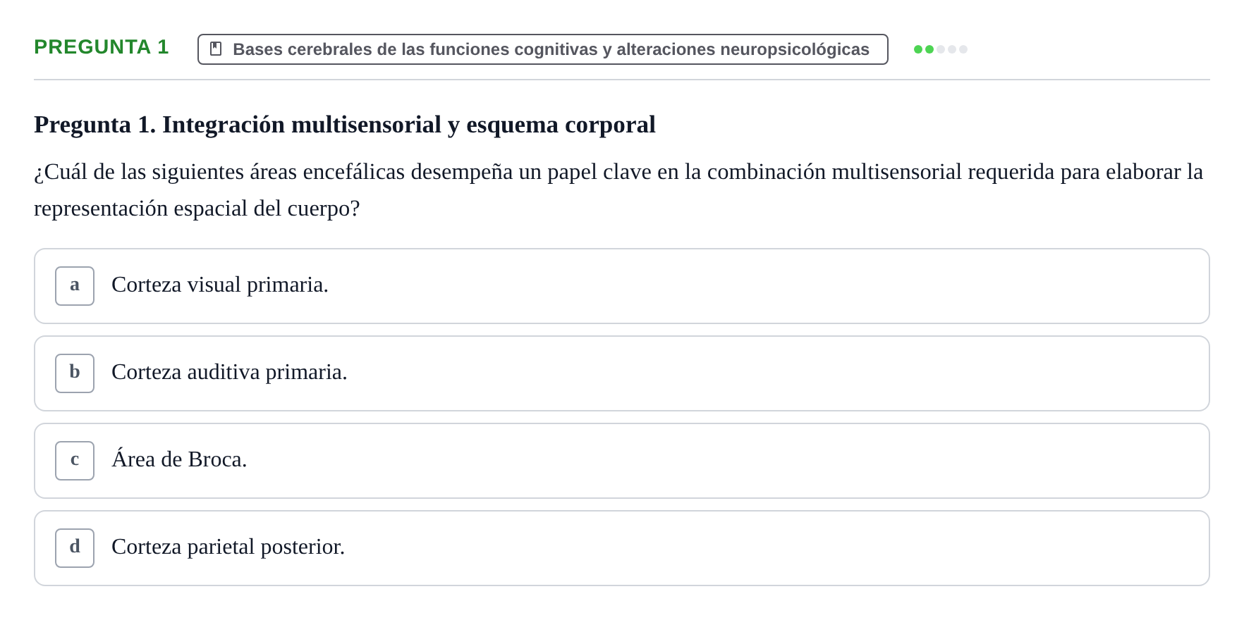 Enunciado: Pregunta 1