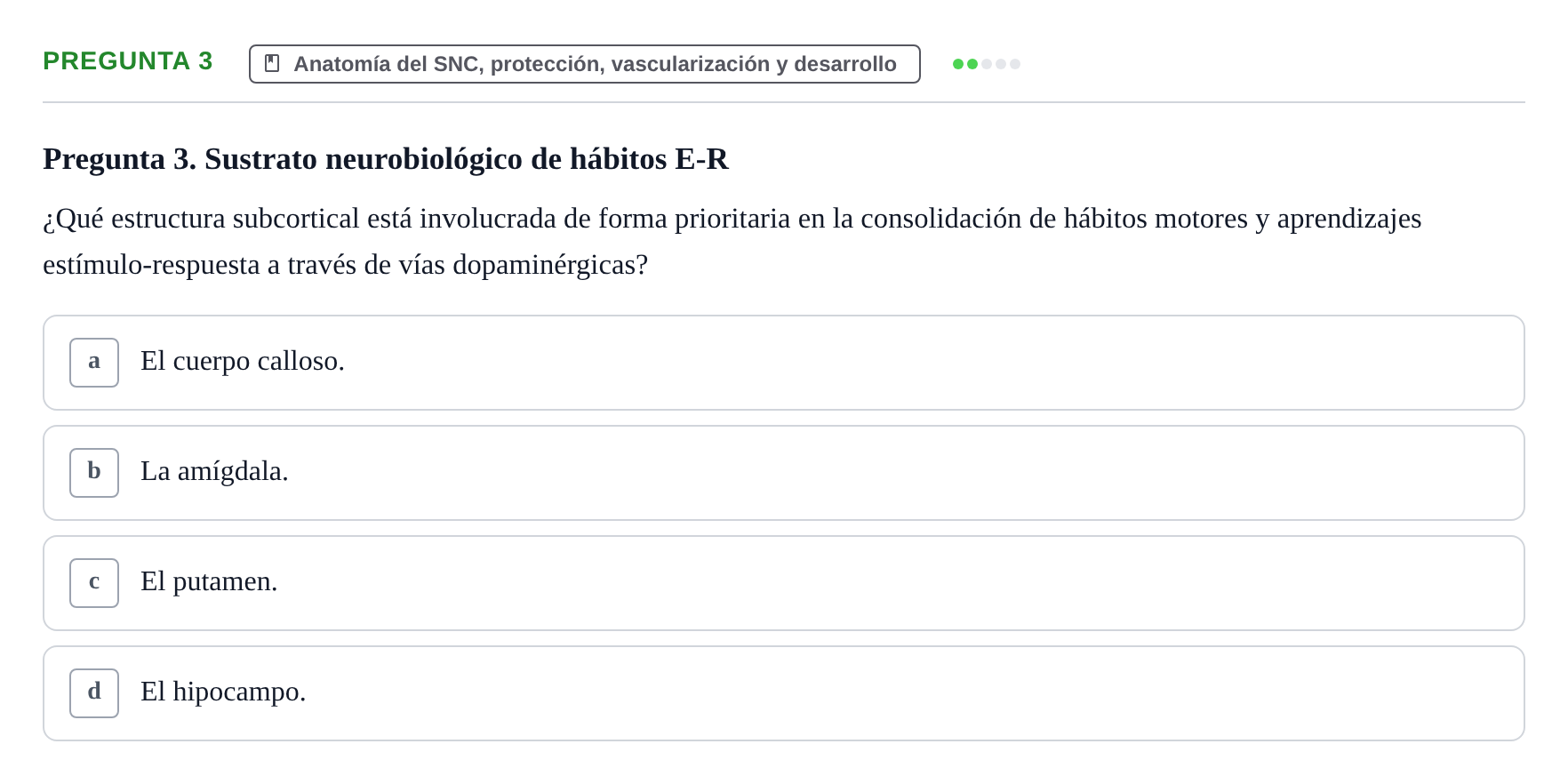Enunciado: Pregunta 3