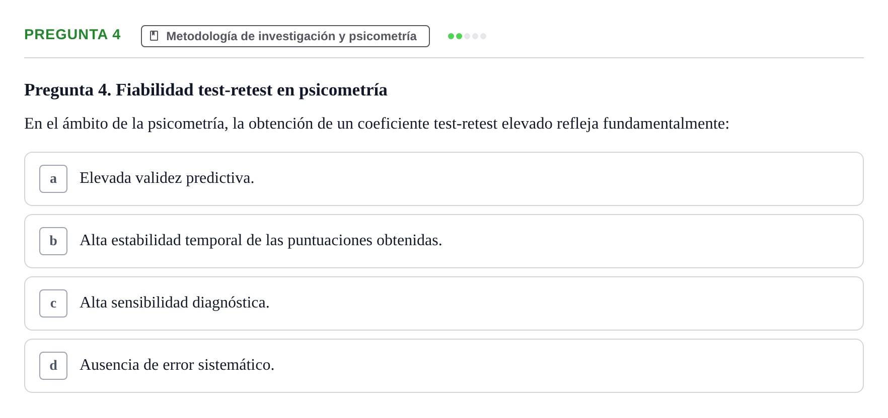 Enunciado: Pregunta 4