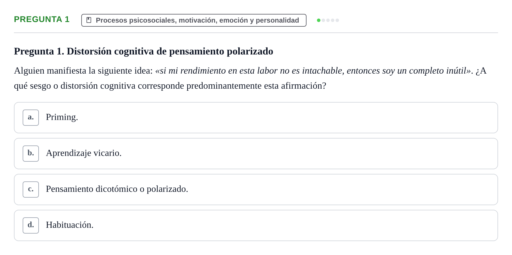 Enunciado: Pregunta 1