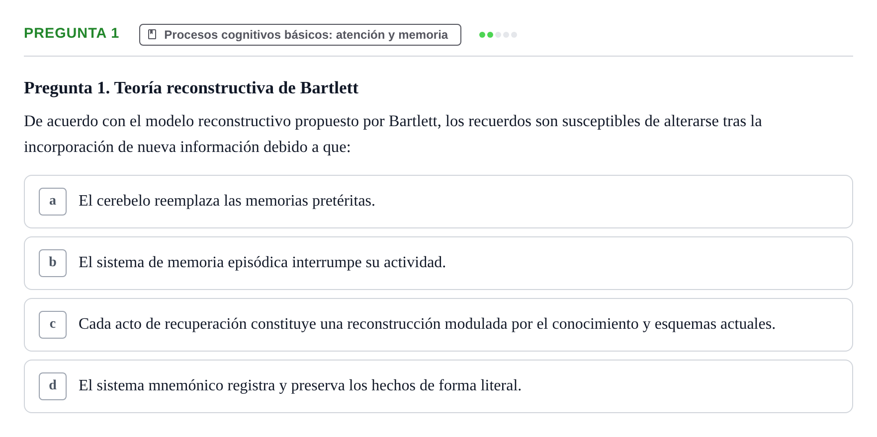 Enunciado: Pregunta 1