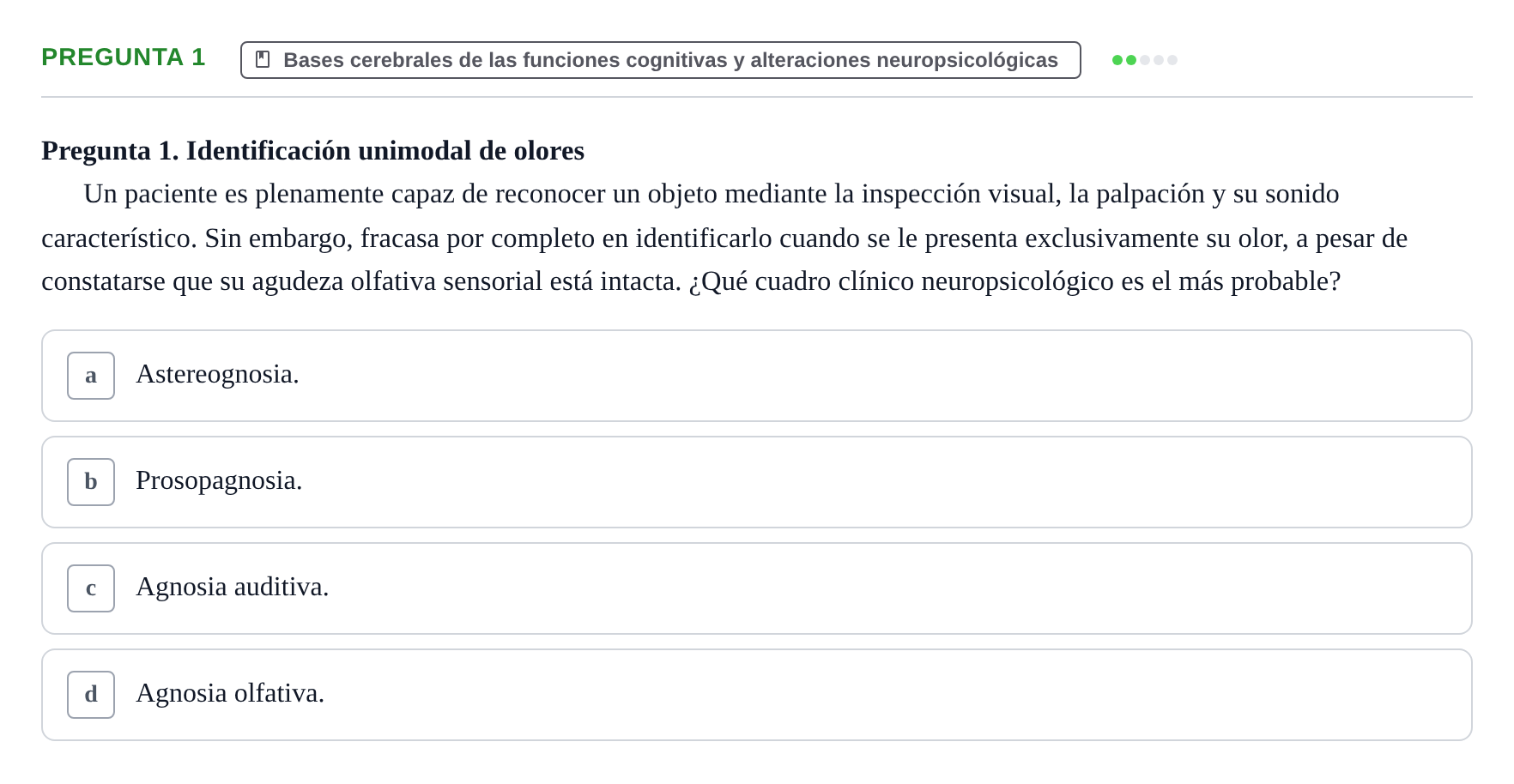Enunciado: Pregunta 1