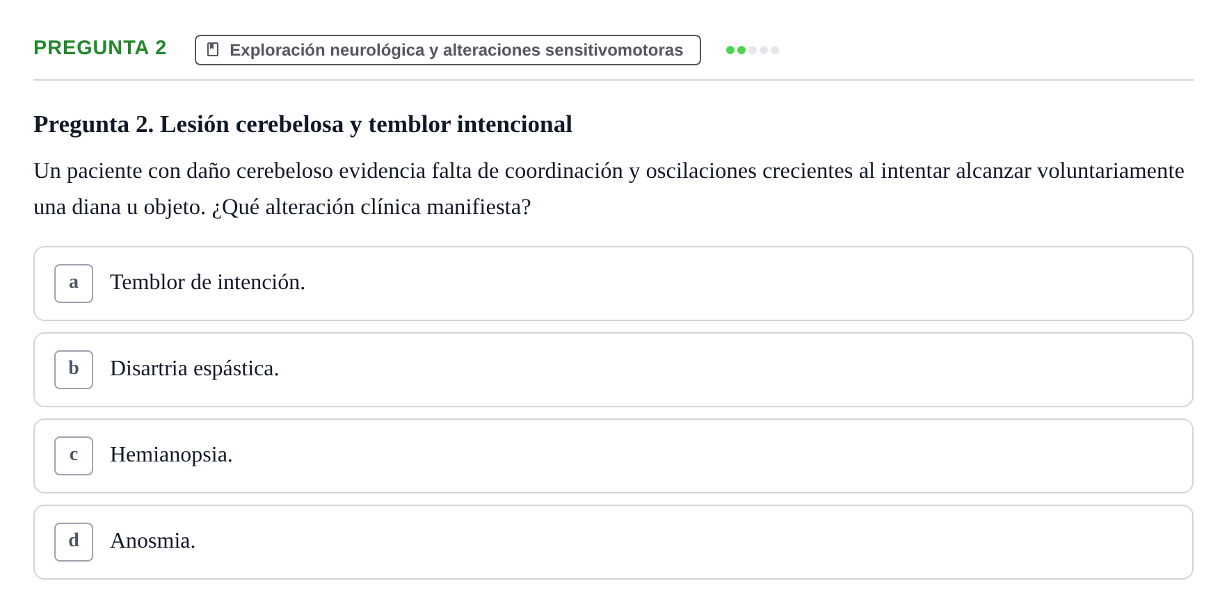 Enunciado: Pregunta 2