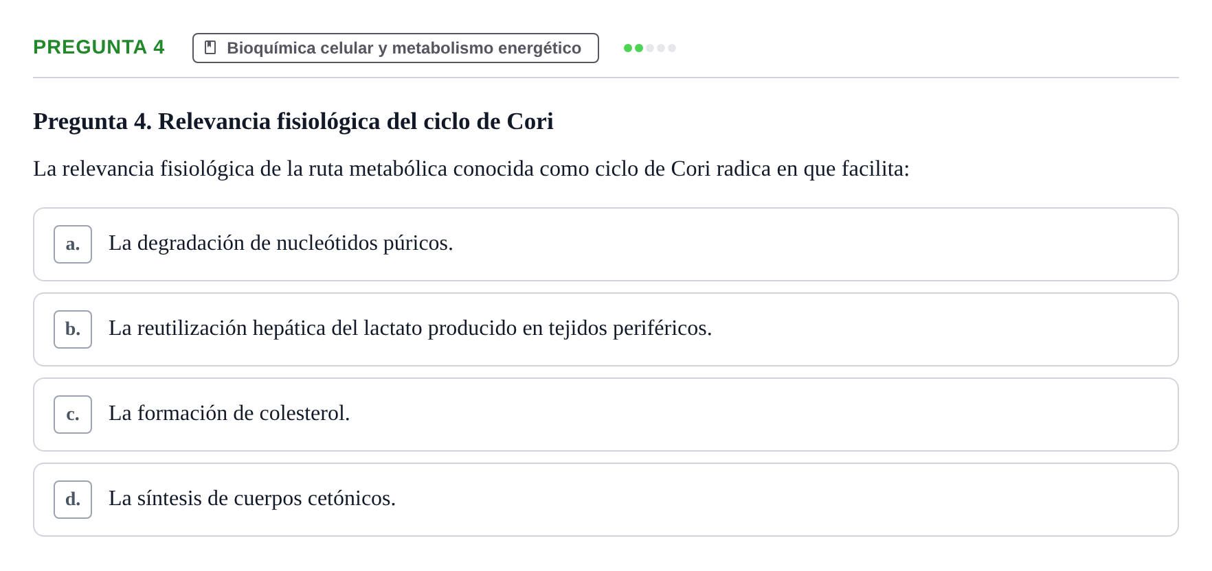 Enunciado: Pregunta 4