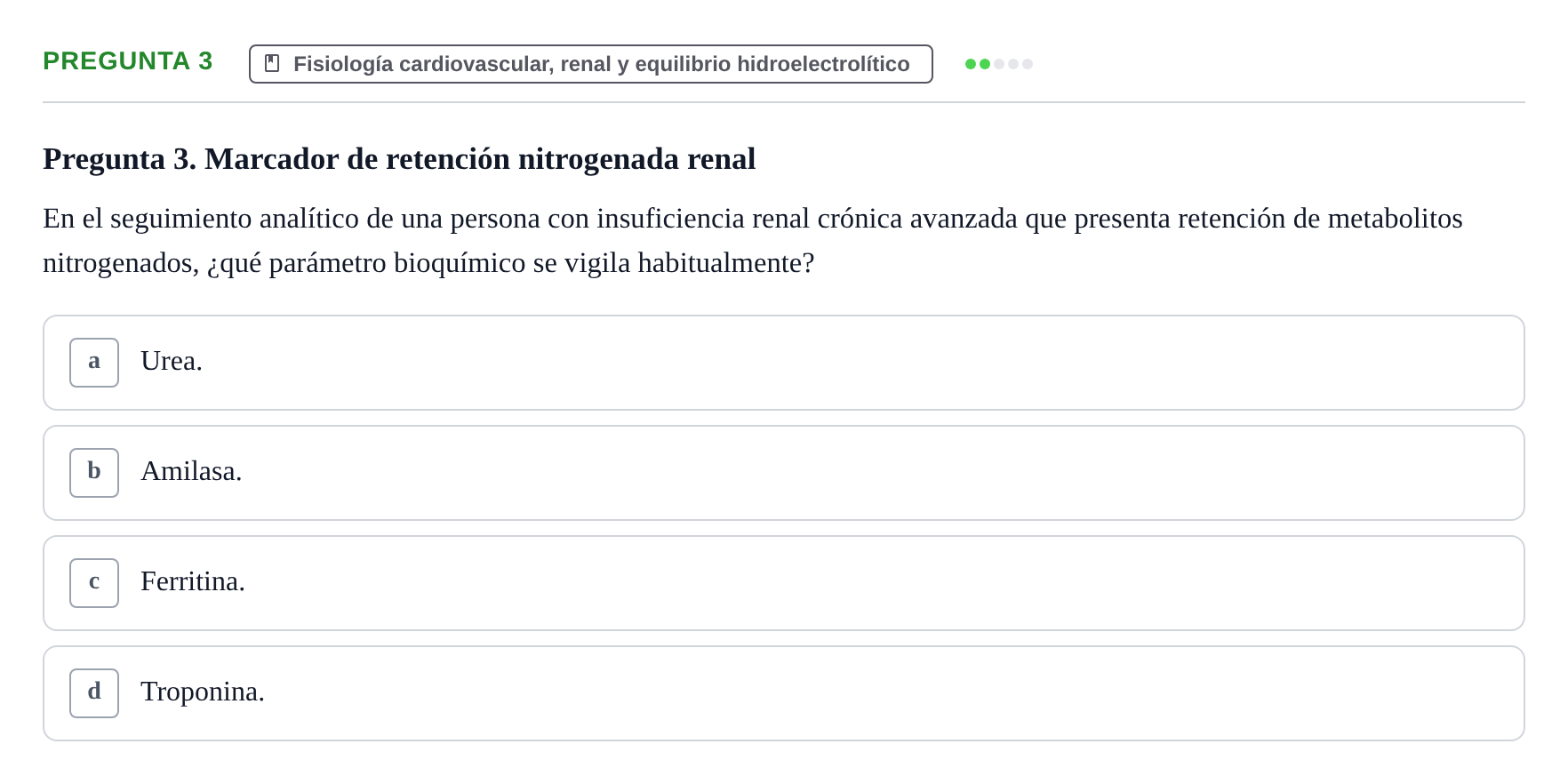 Enunciado: Pregunta 3