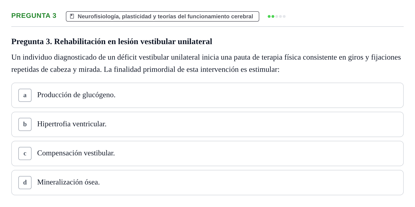 Enunciado: Pregunta 3