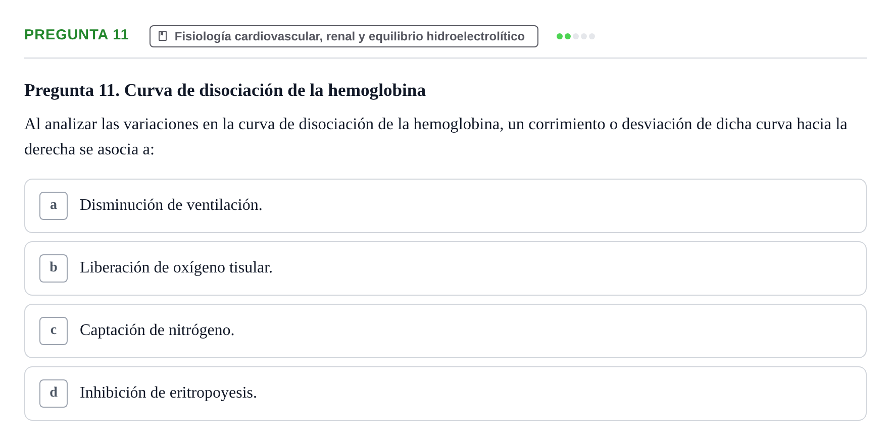 Enunciado: Pregunta 11