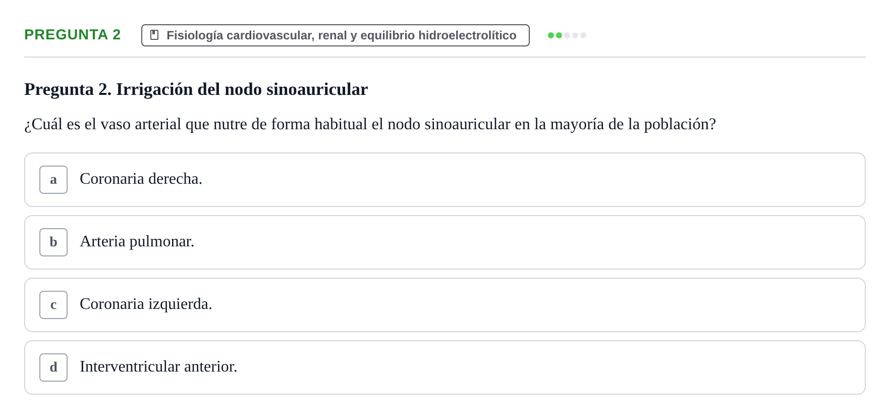 Enunciado: Pregunta 2