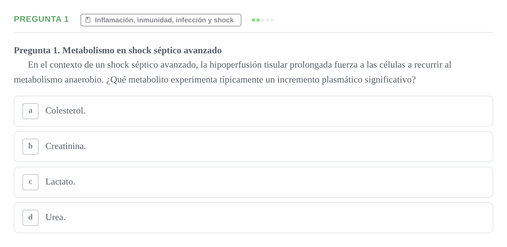 Enunciado: Pregunta 1