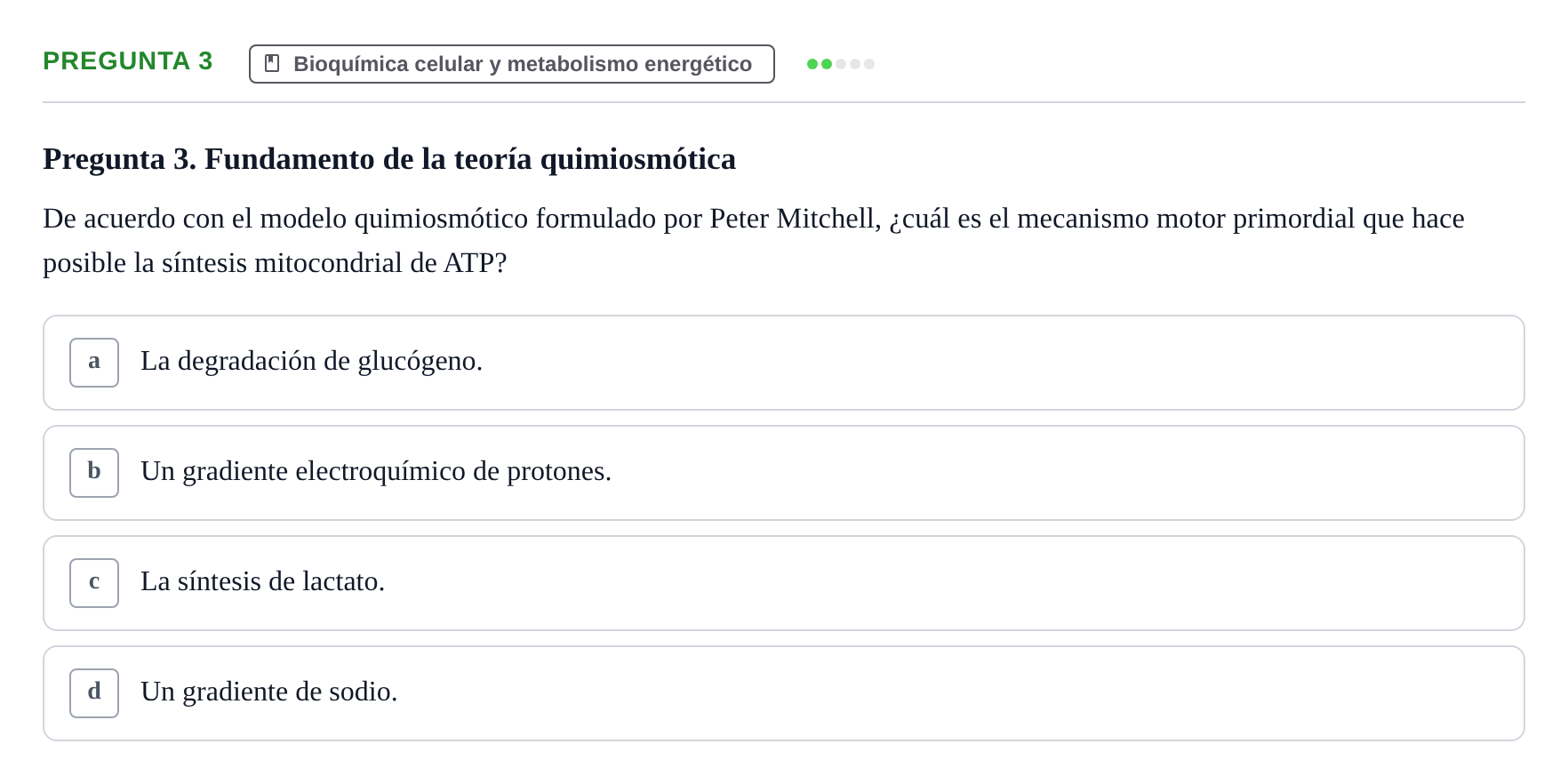 Enunciado: Pregunta 3