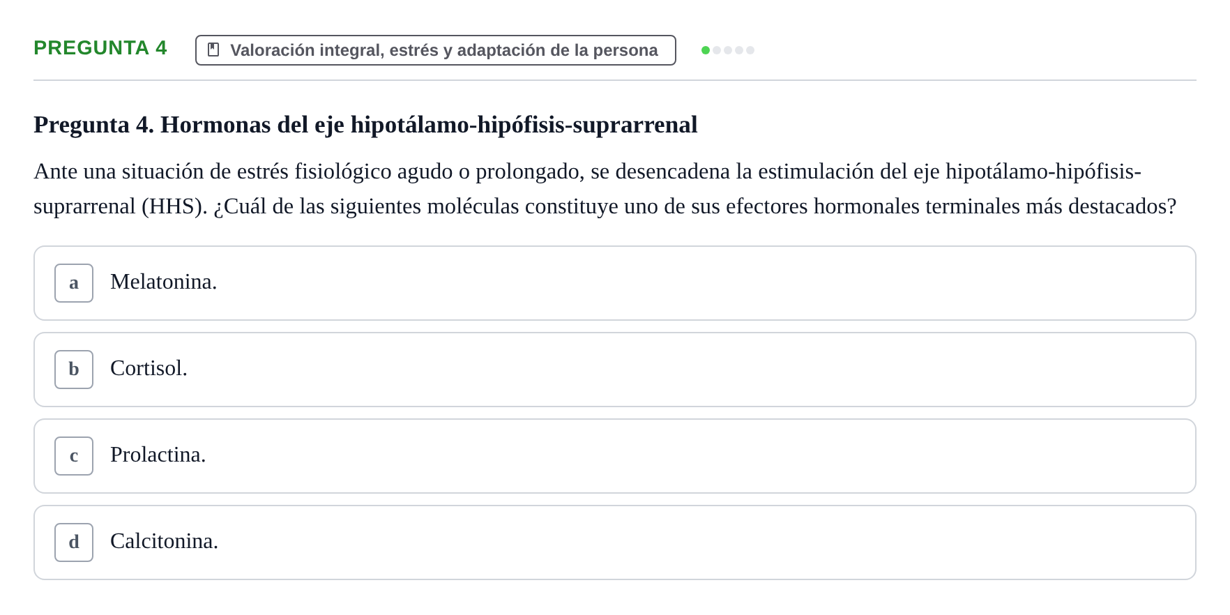 Enunciado: Pregunta 4