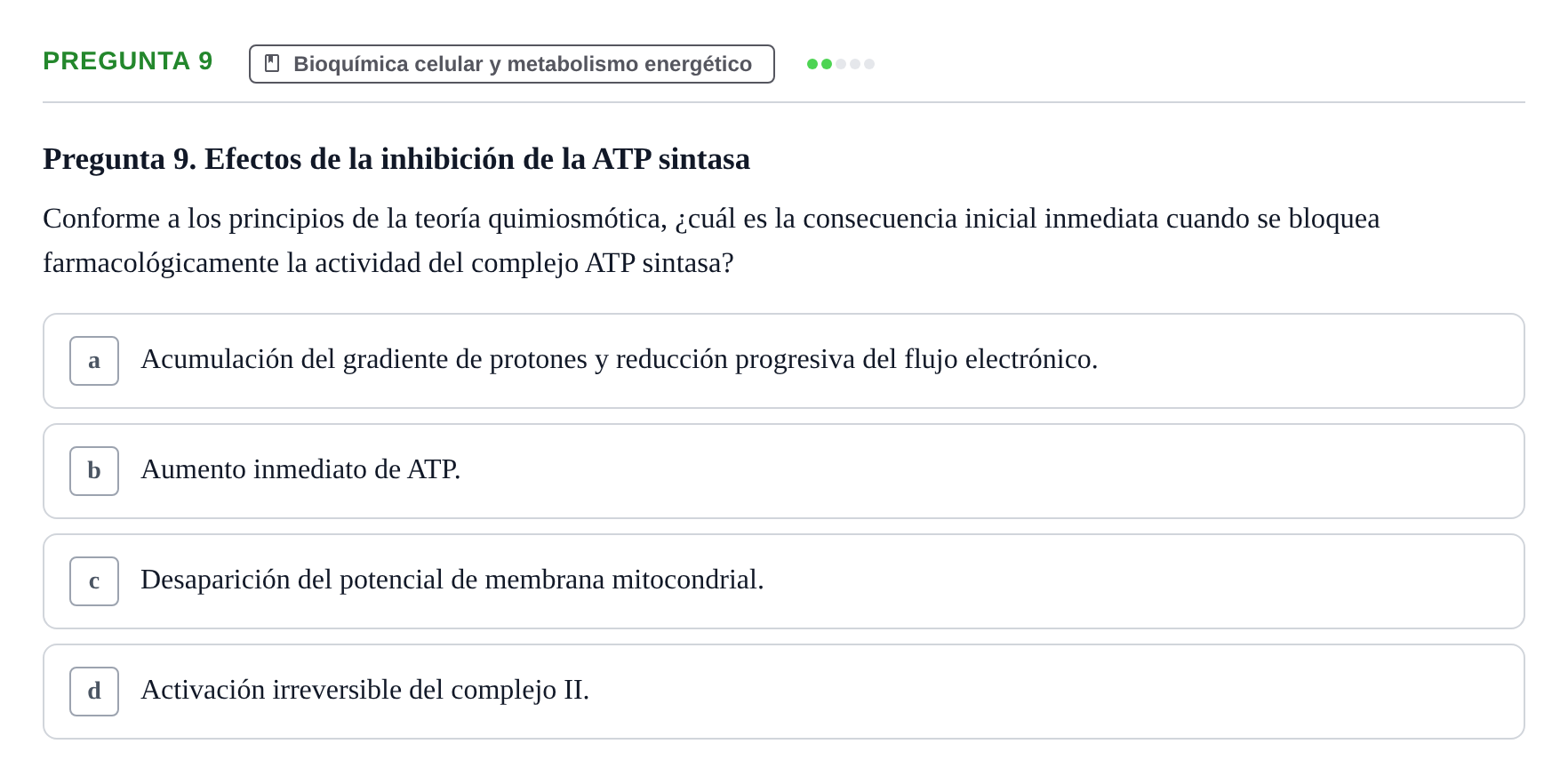 Enunciado: Pregunta 9