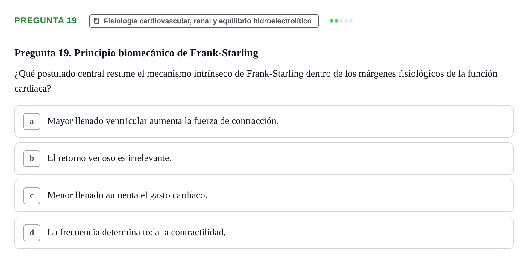 Enunciado: Pregunta 19