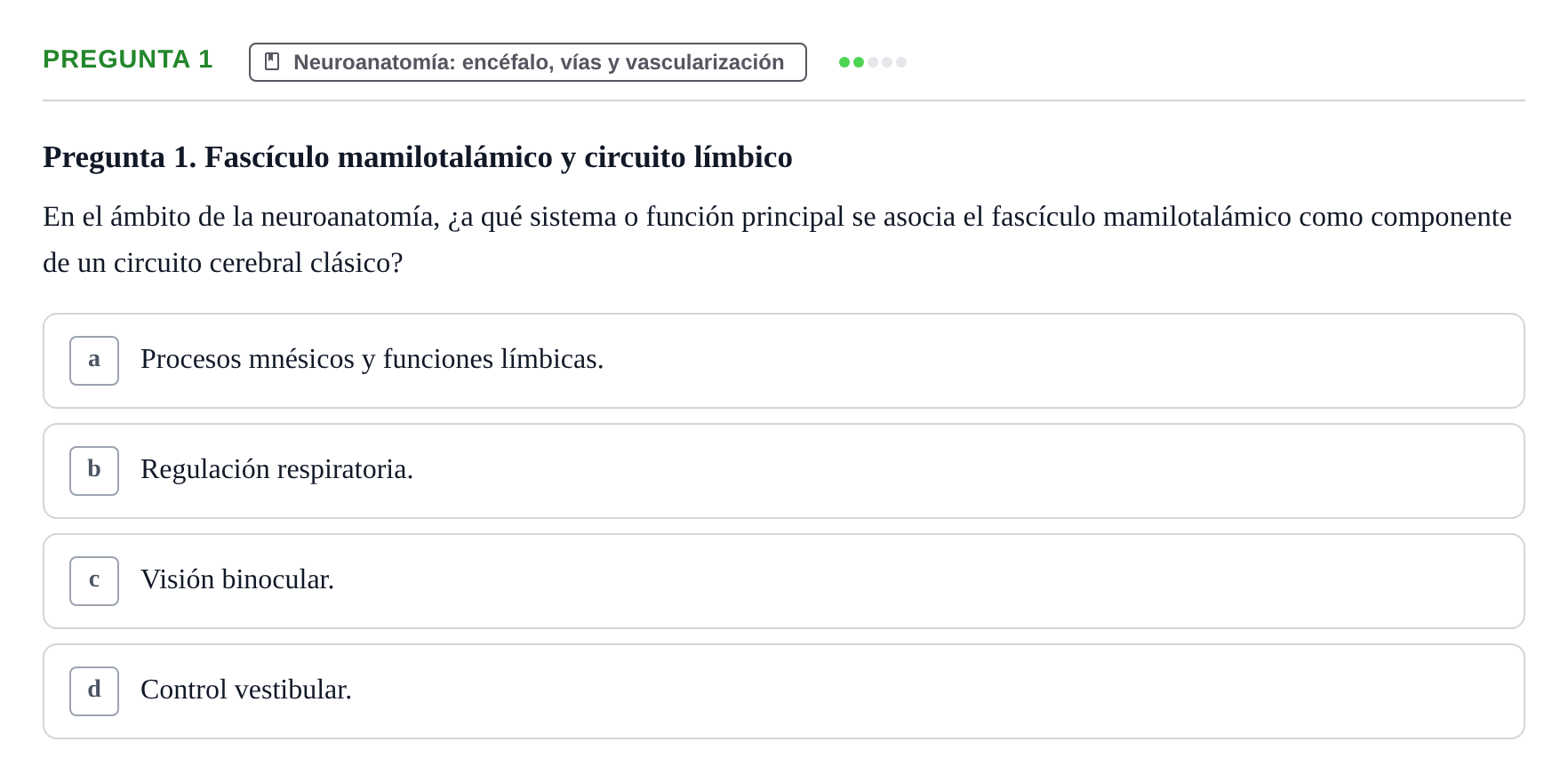Enunciado: Pregunta 1