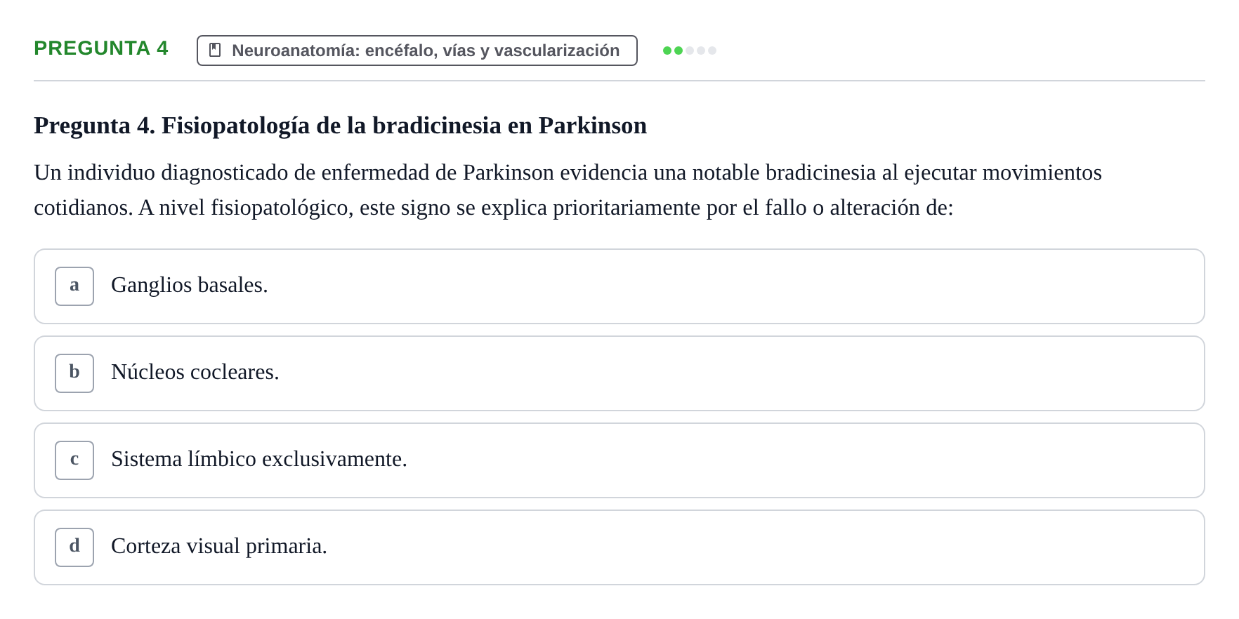 Enunciado: Pregunta 4