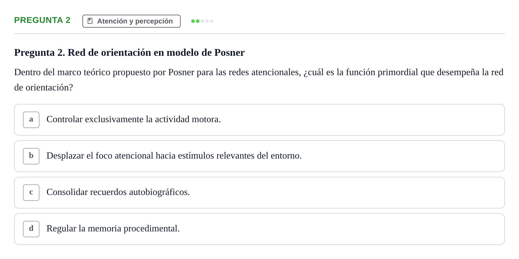 Enunciado: Pregunta 2