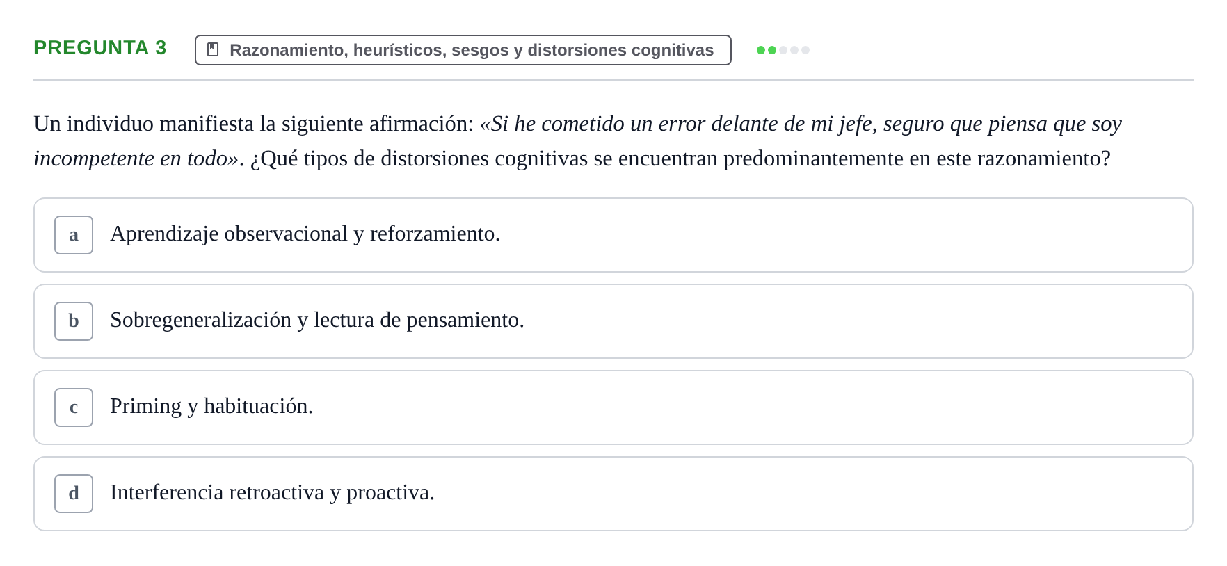 Enunciado: Pregunta 3