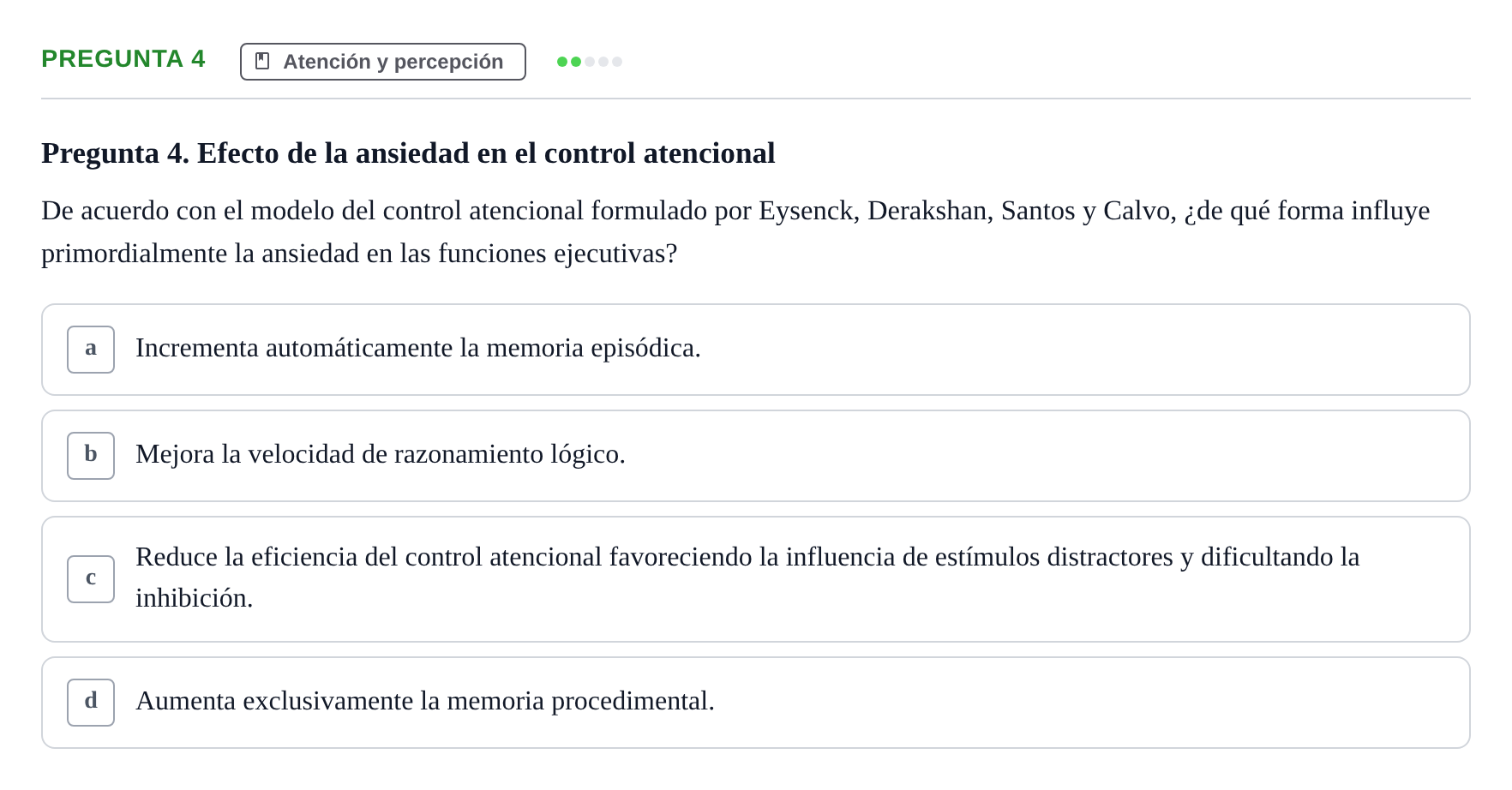 Enunciado: Pregunta 4