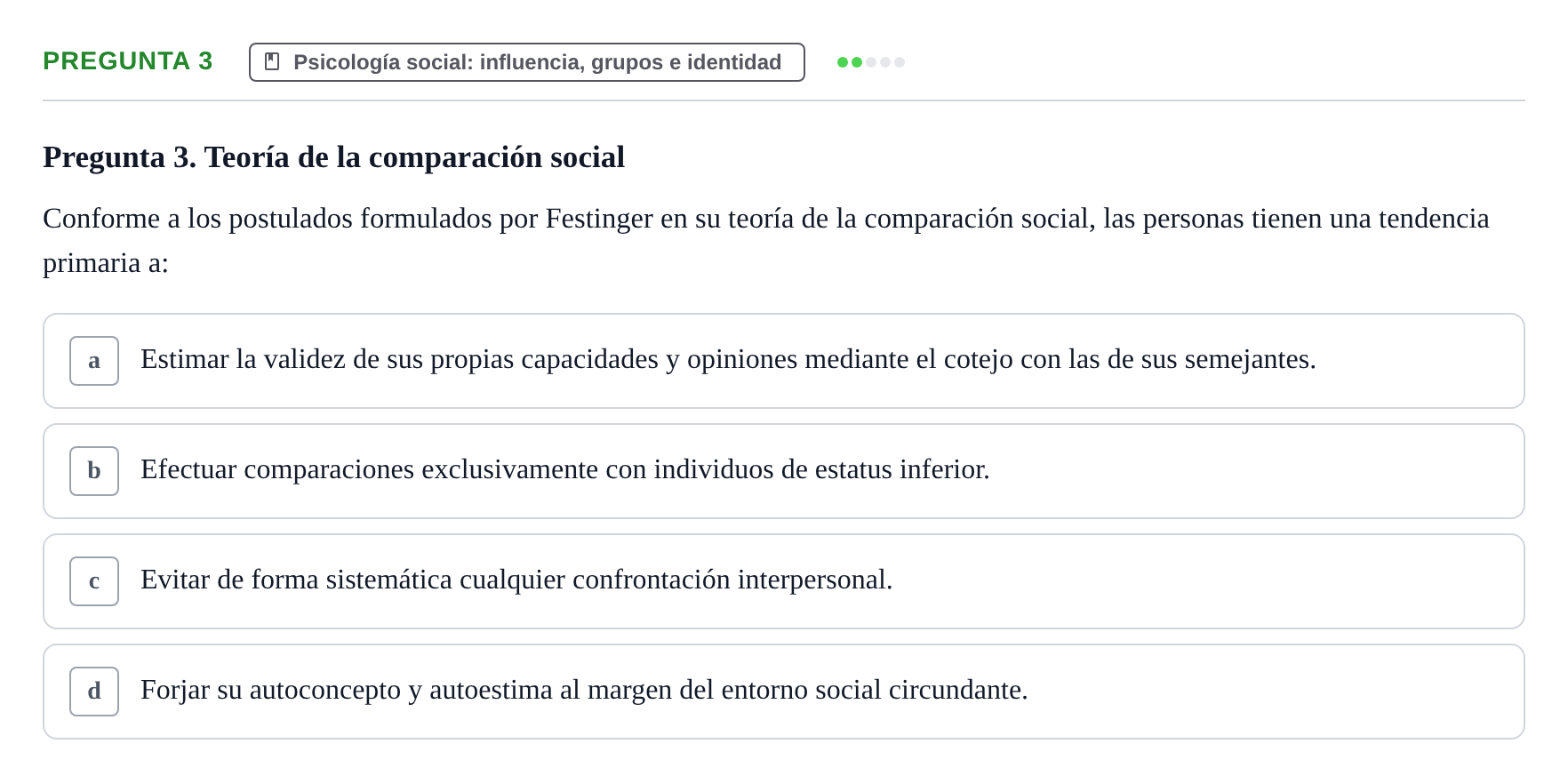 Enunciado: Pregunta 3