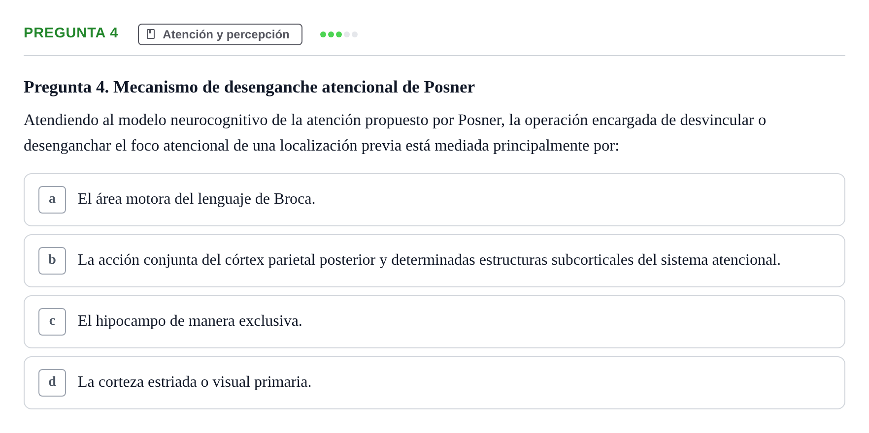 Enunciado: Pregunta 4