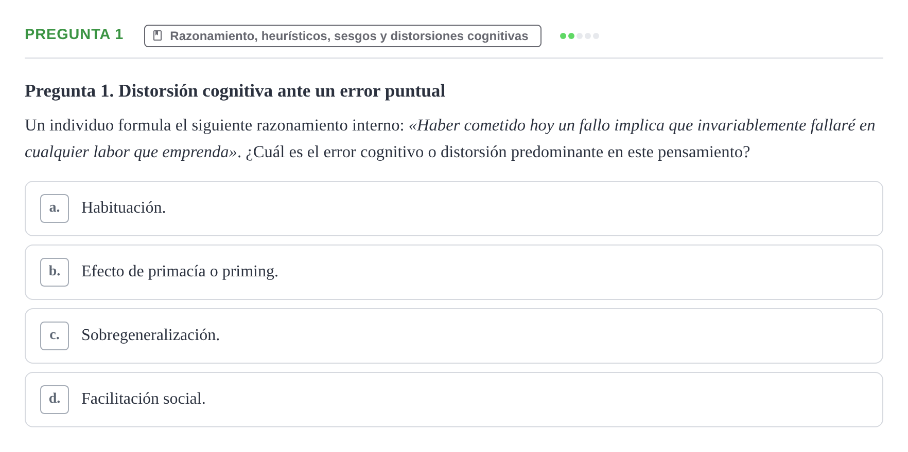 Enunciado: Pregunta 1