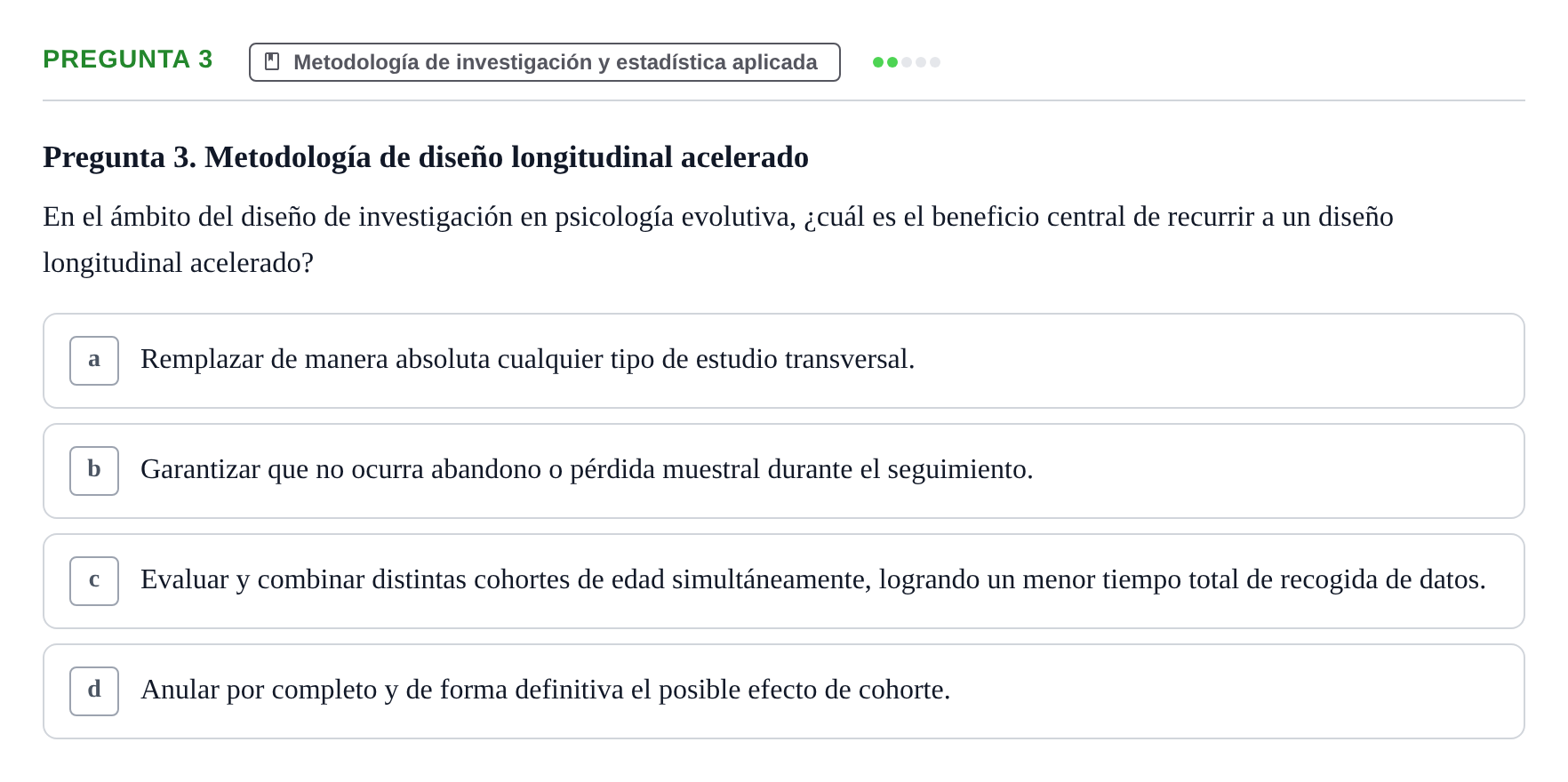 Enunciado: Pregunta 3