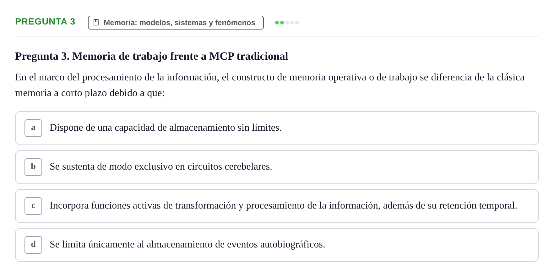 Enunciado: Pregunta 3