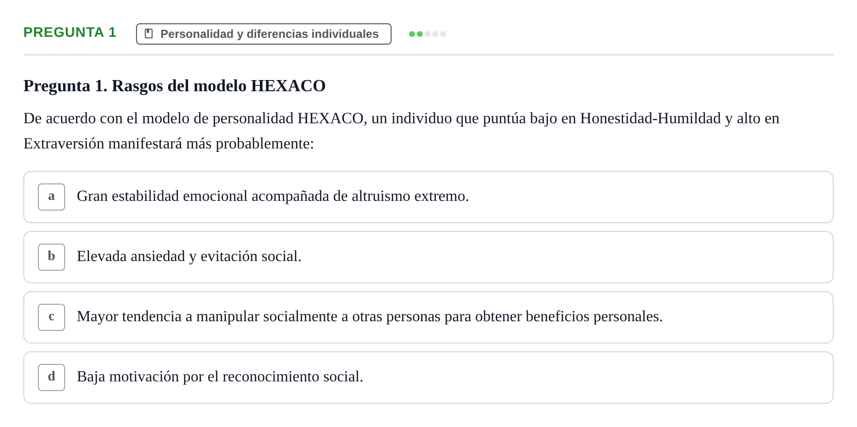 Enunciado: Pregunta 1
